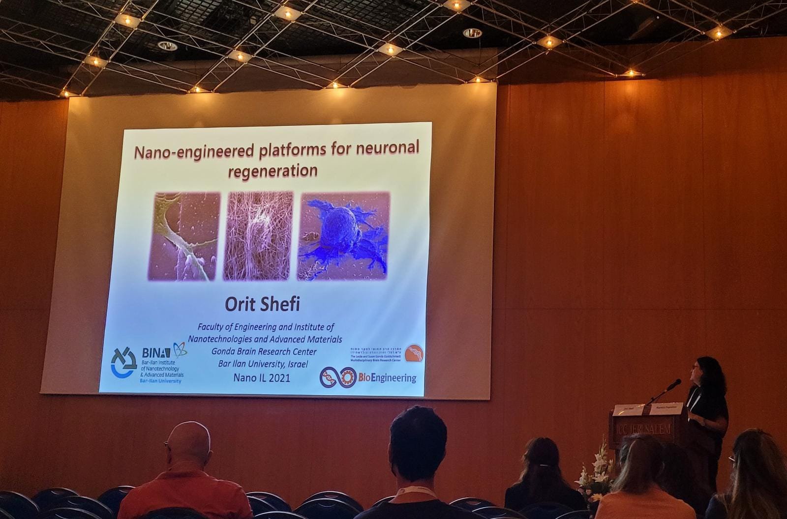 Orit invited lecture at the Nano Il 2021 conference at Jerusalem