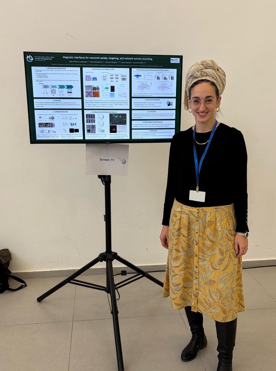 Congratulations Dafna for winning the Teva National Fellowship for Bio-Innovators